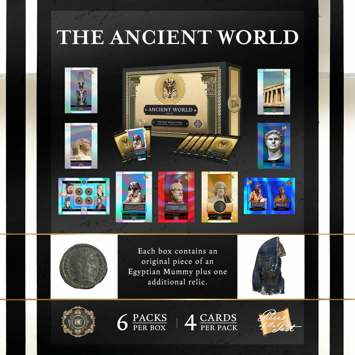 2025 Pieces of the Past The Ancient World sealed historical trading card product