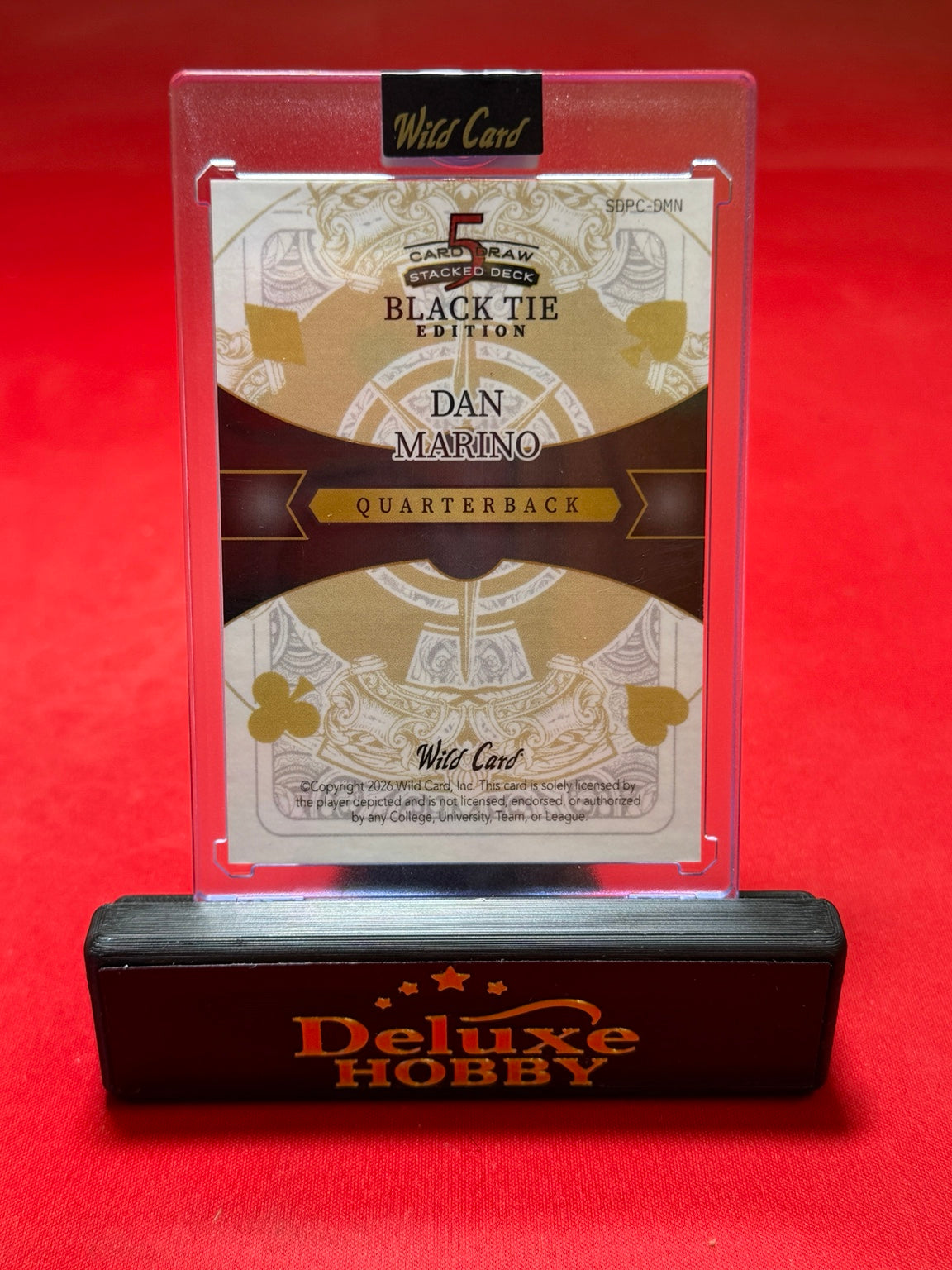 Dan Marino 1/1 back
