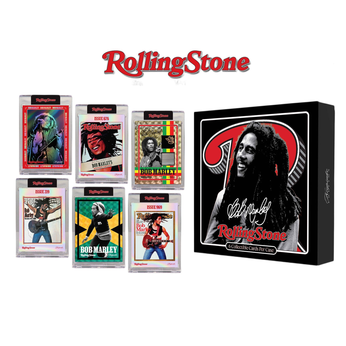2025 Rolling Stone Bob Marley™ Keepsake Premiere Edition 6 Box Case
