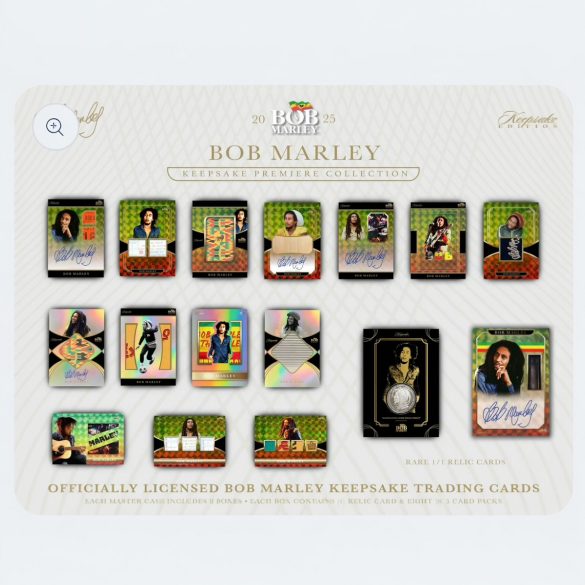 2025 Bob Marley Keepsake Premiere Hobby Edition - Single Box