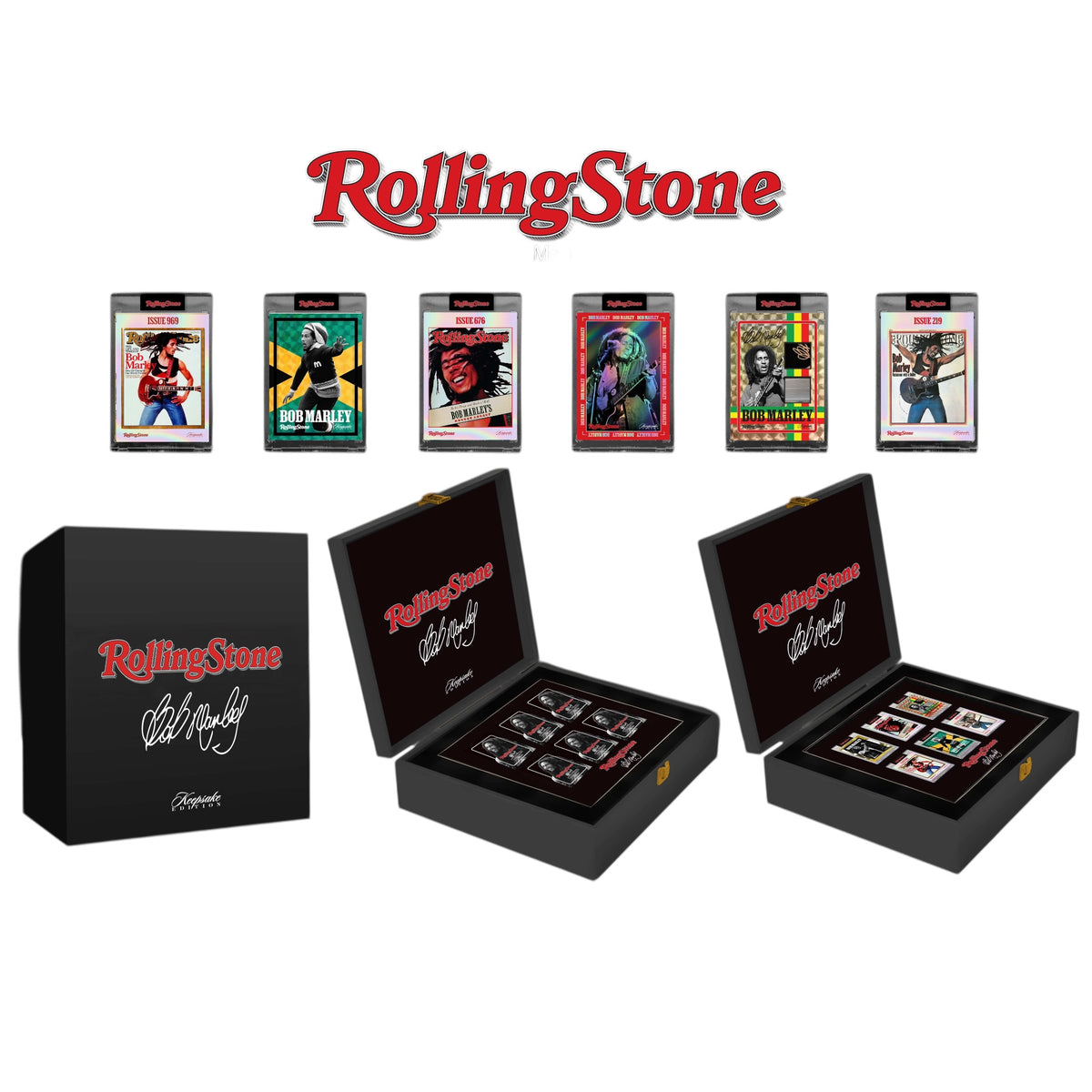 2025 Rolling Stone Bob Marley™ Keepsake Premiere Edition 6 Box Case
