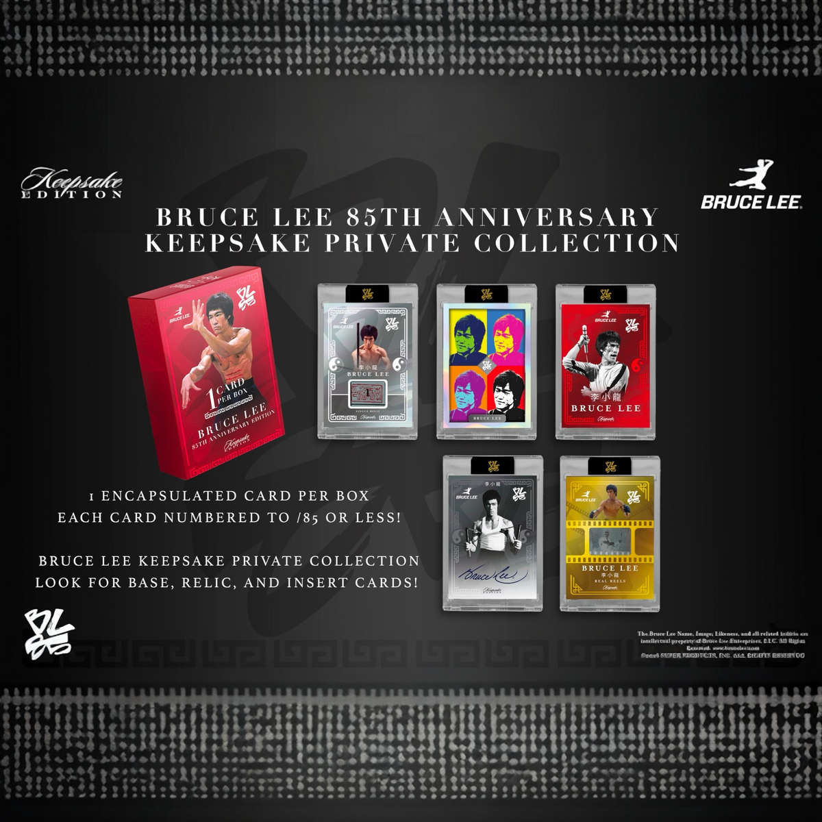Bruce Lee 85th Anniversary Keepsake Private Collection Nunchucks Edition