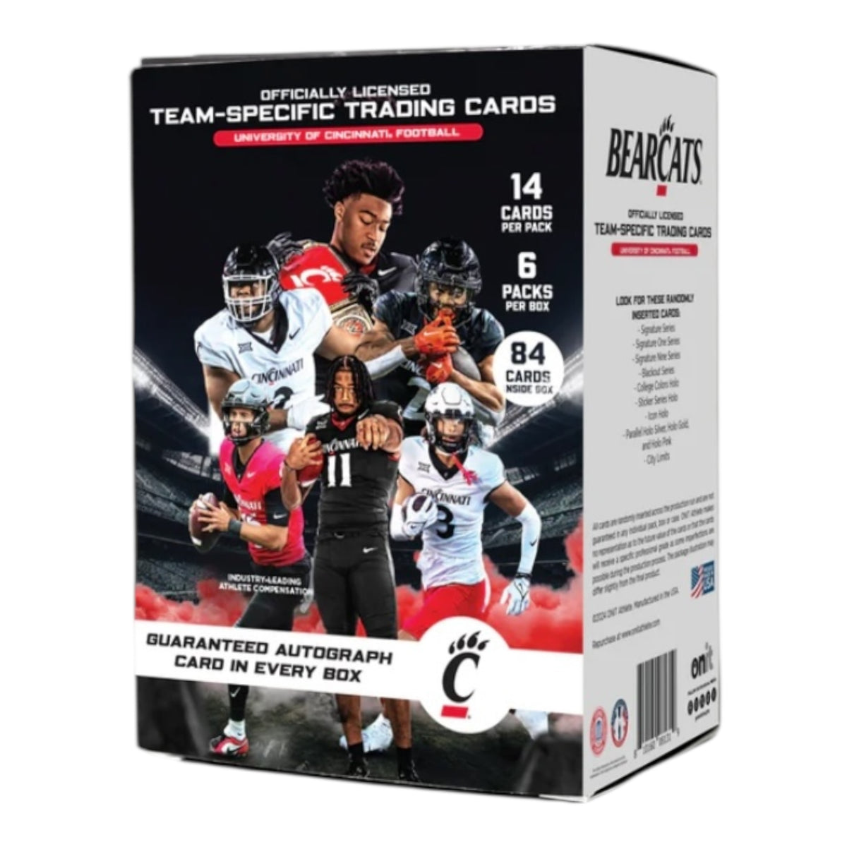 University of Cincinnati® 2024 Football - Platinum Box with Guaranteed Autograph