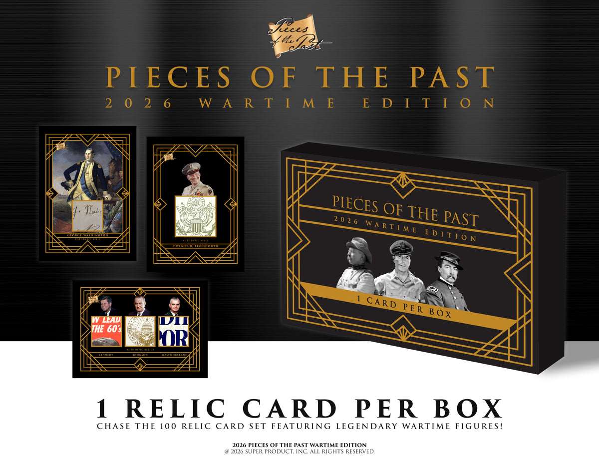2026 Pieces of the Past WarTime Edition historical trading card product