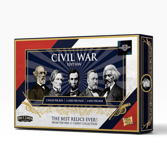 2026 Pieces of the Past Caren’s Civil War Breaker Edition Hobby Box – 2 Hits — product gallery image 1