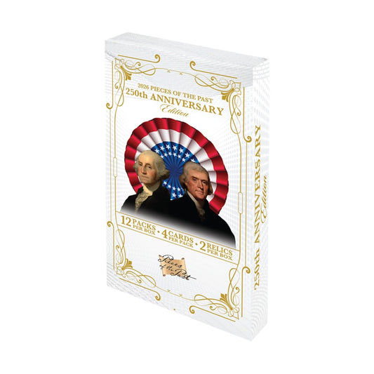 2026 Pieces of the Past 250th Anniversary Edition Hobby Box — product gallery image 1