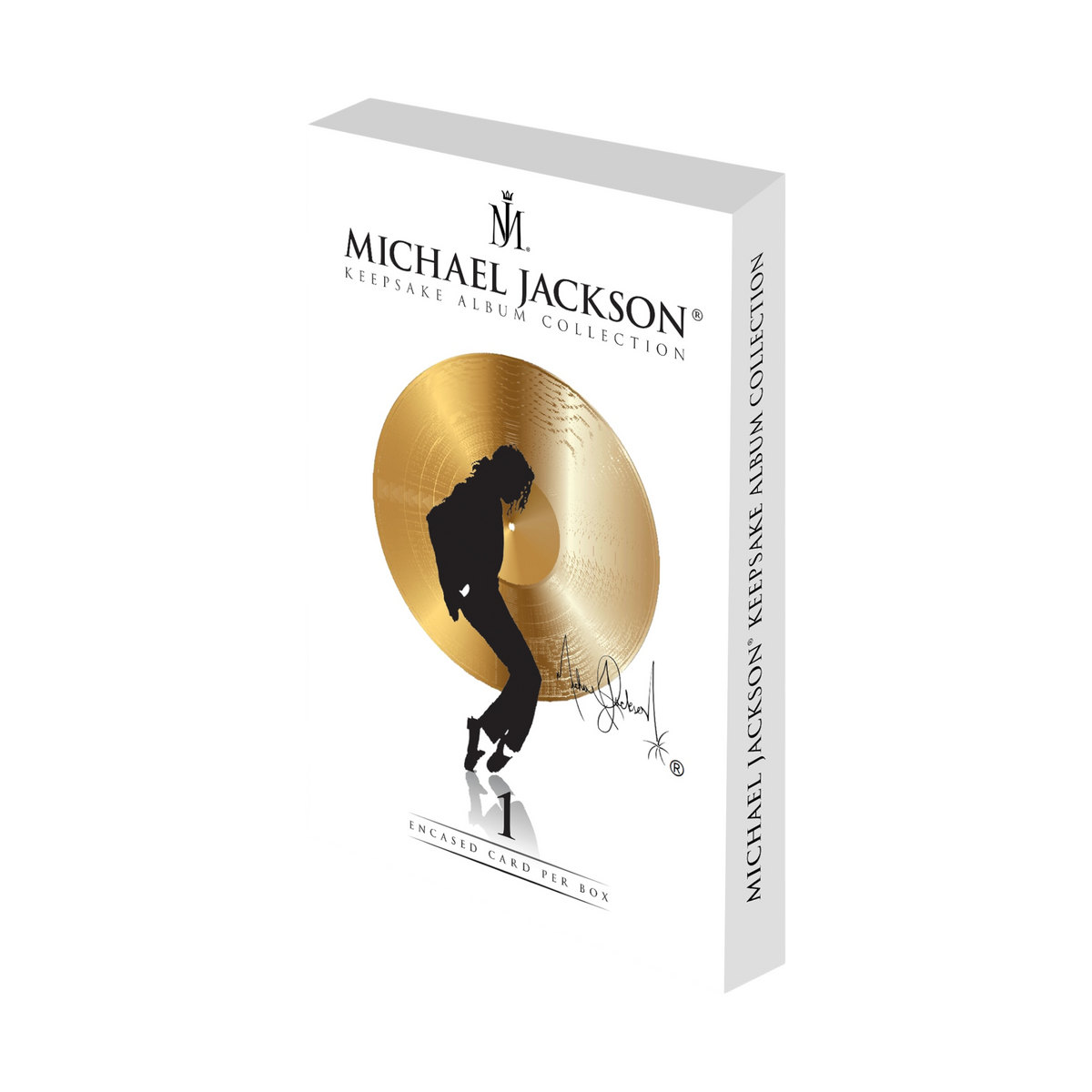 Michael Jackson Keepsake Album Collection Spotlight Series Trading Card Box — product gallery image 1