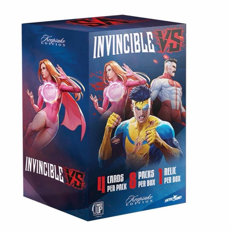 Invincible VS Keepsake Premiere Collectors Box trading card product