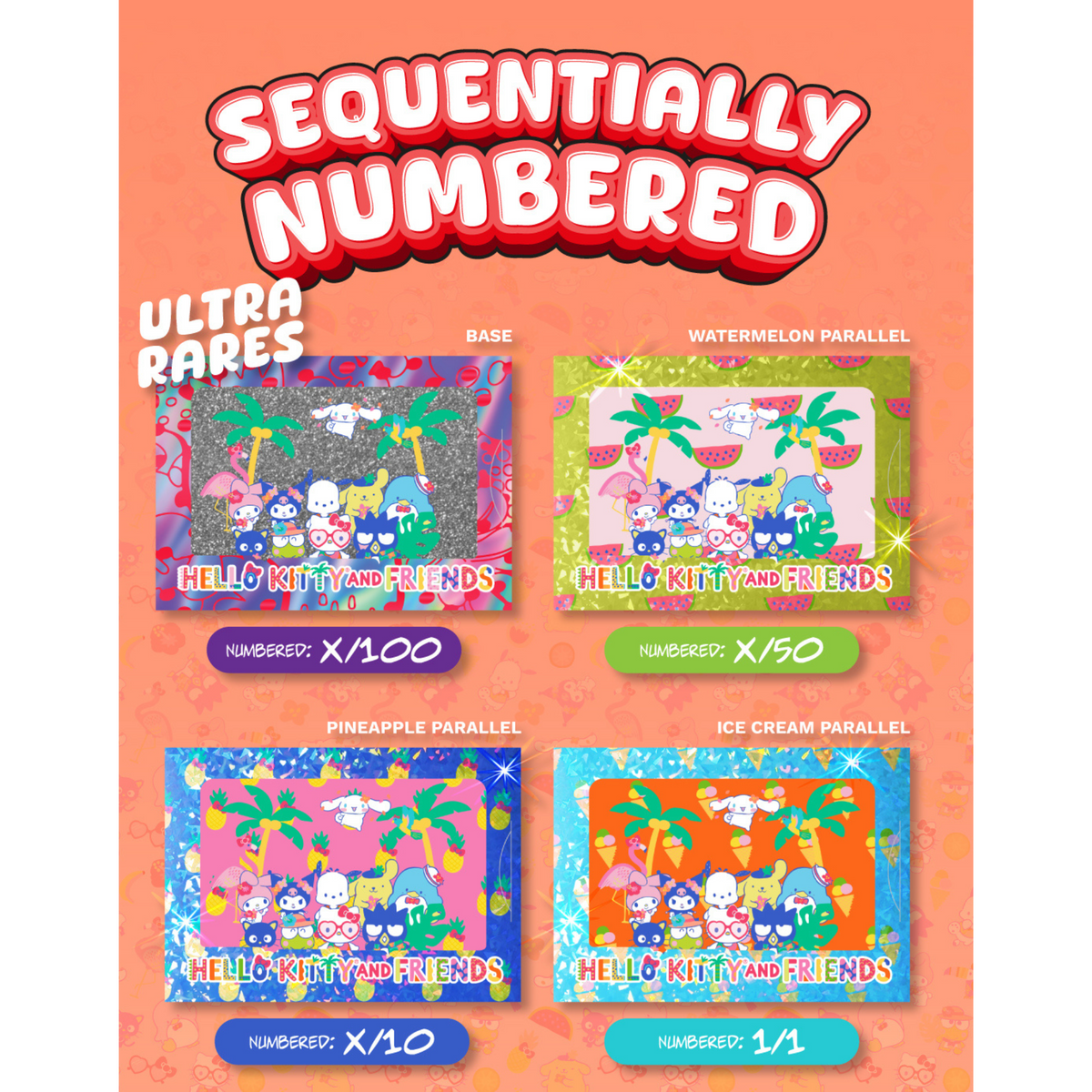 Hello Kitty Tropical CYBERCEL Trading Cards — product gallery image 5