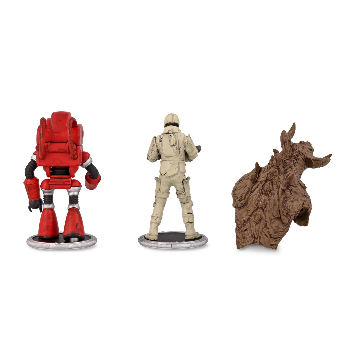 Fallout Nukatron and Synth Mini Figure Set (Build-a-Figure Deathclaw)