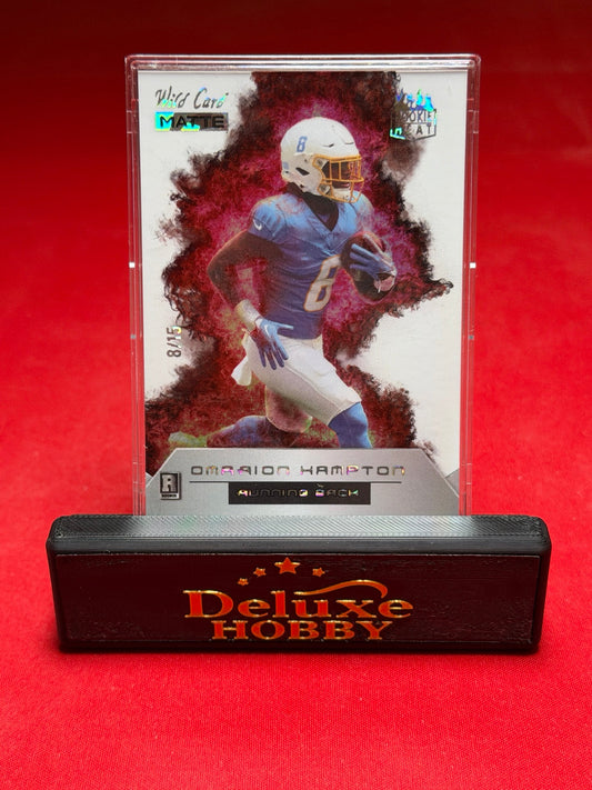 front of card