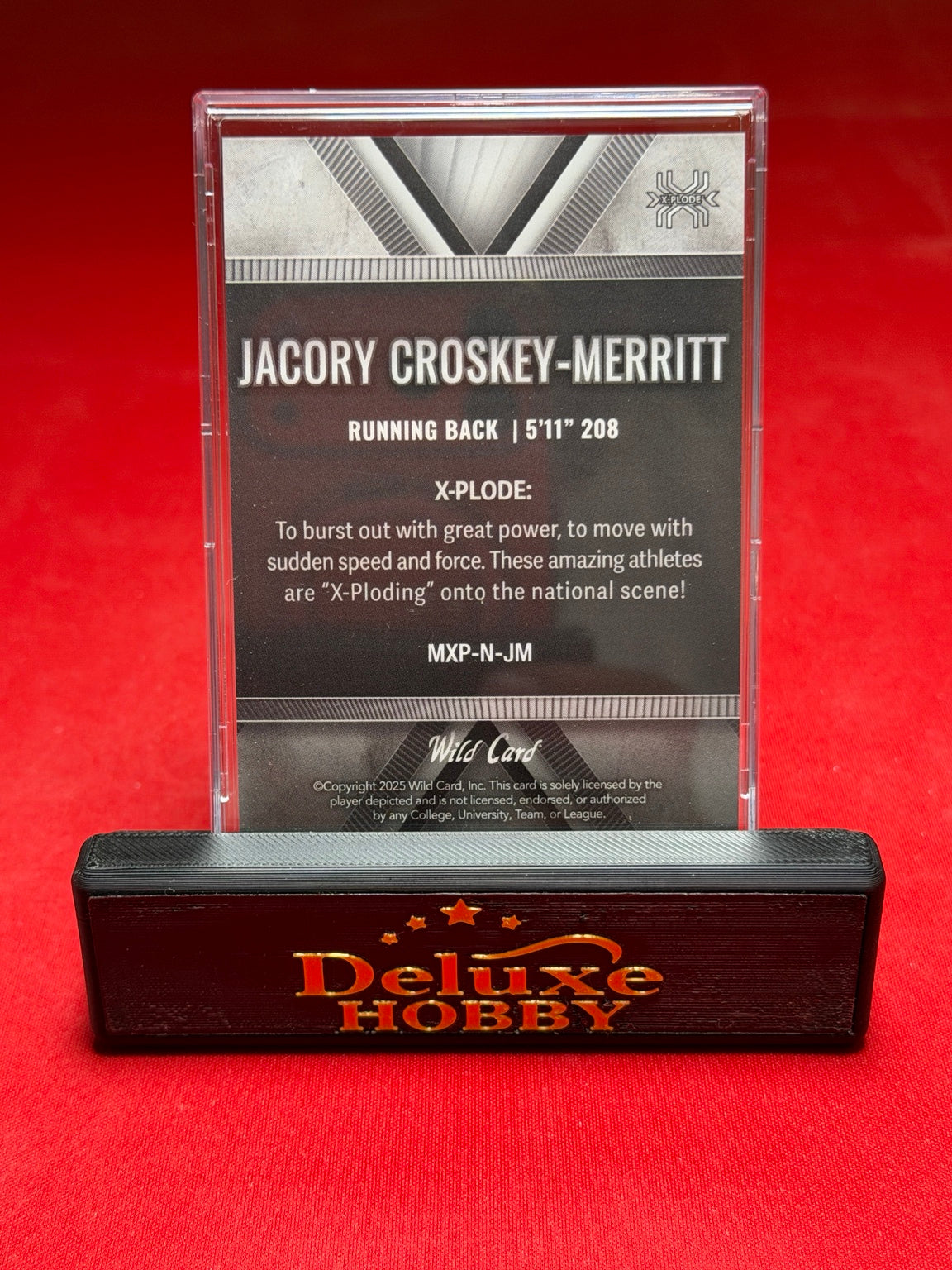 Jacory Croskey-Merritt X-Plode 20/35 back