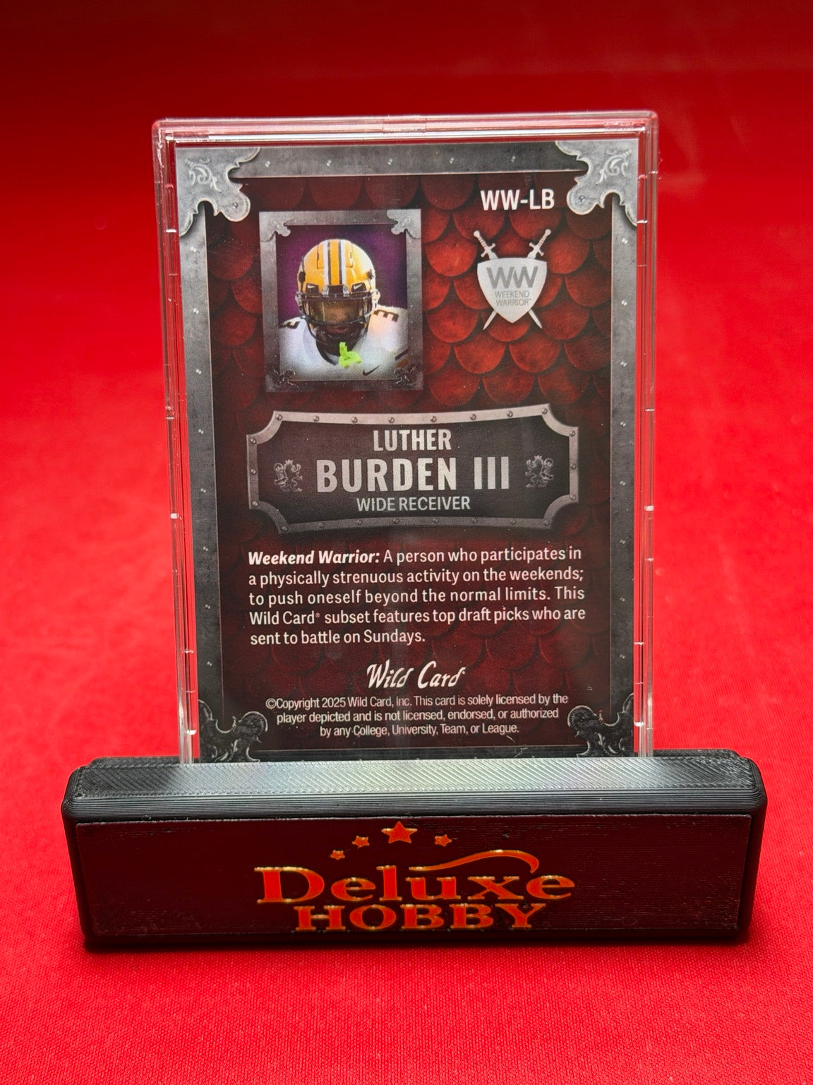 Luther Burden III Weekend Warrior 34/35 back