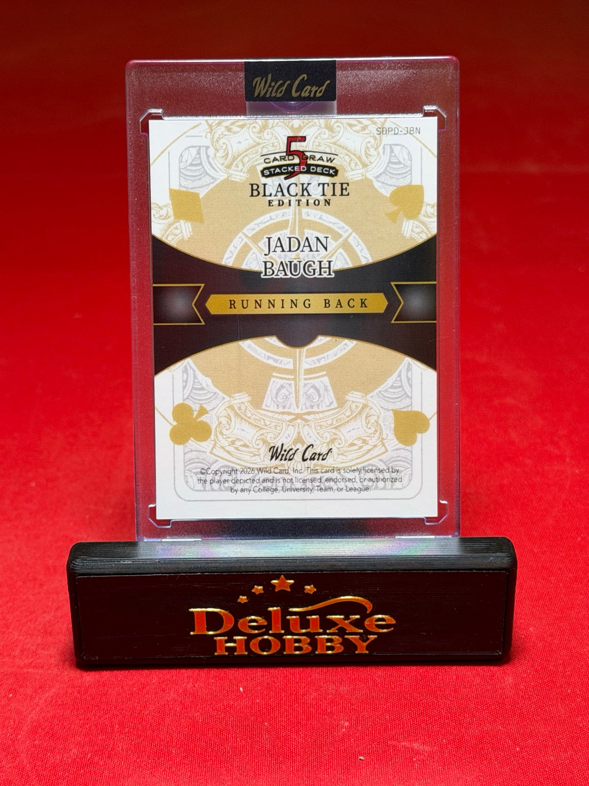 Jadan Baugh 1/1 SDPD-JBN back