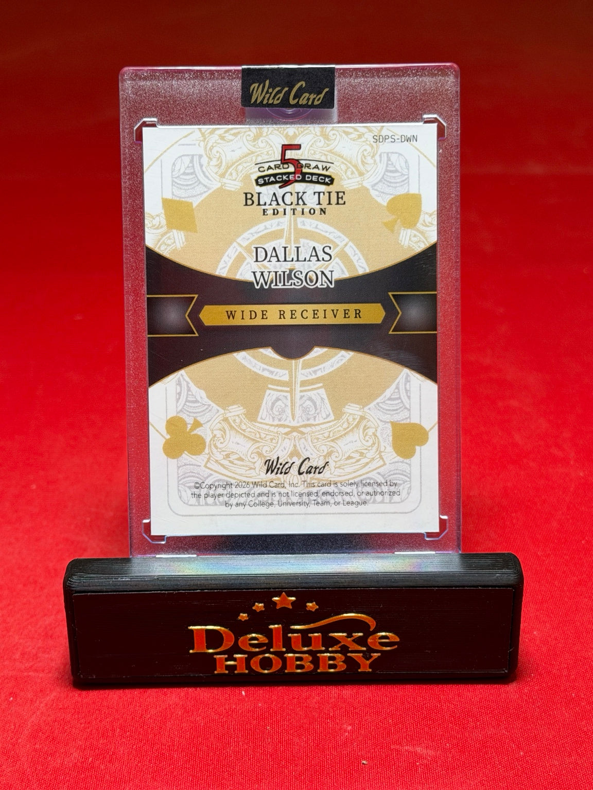 Dallas Wilson 1/1 back