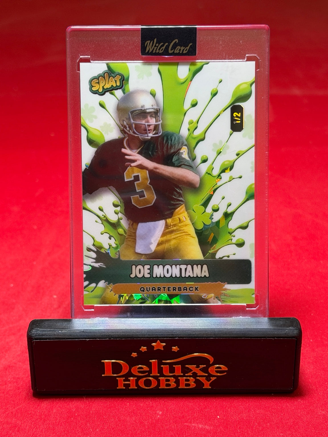 Actual card front photograph
