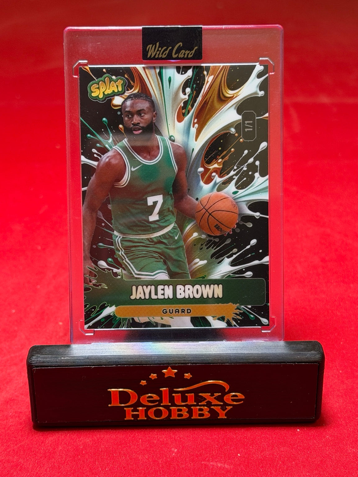 Actual card front photograph