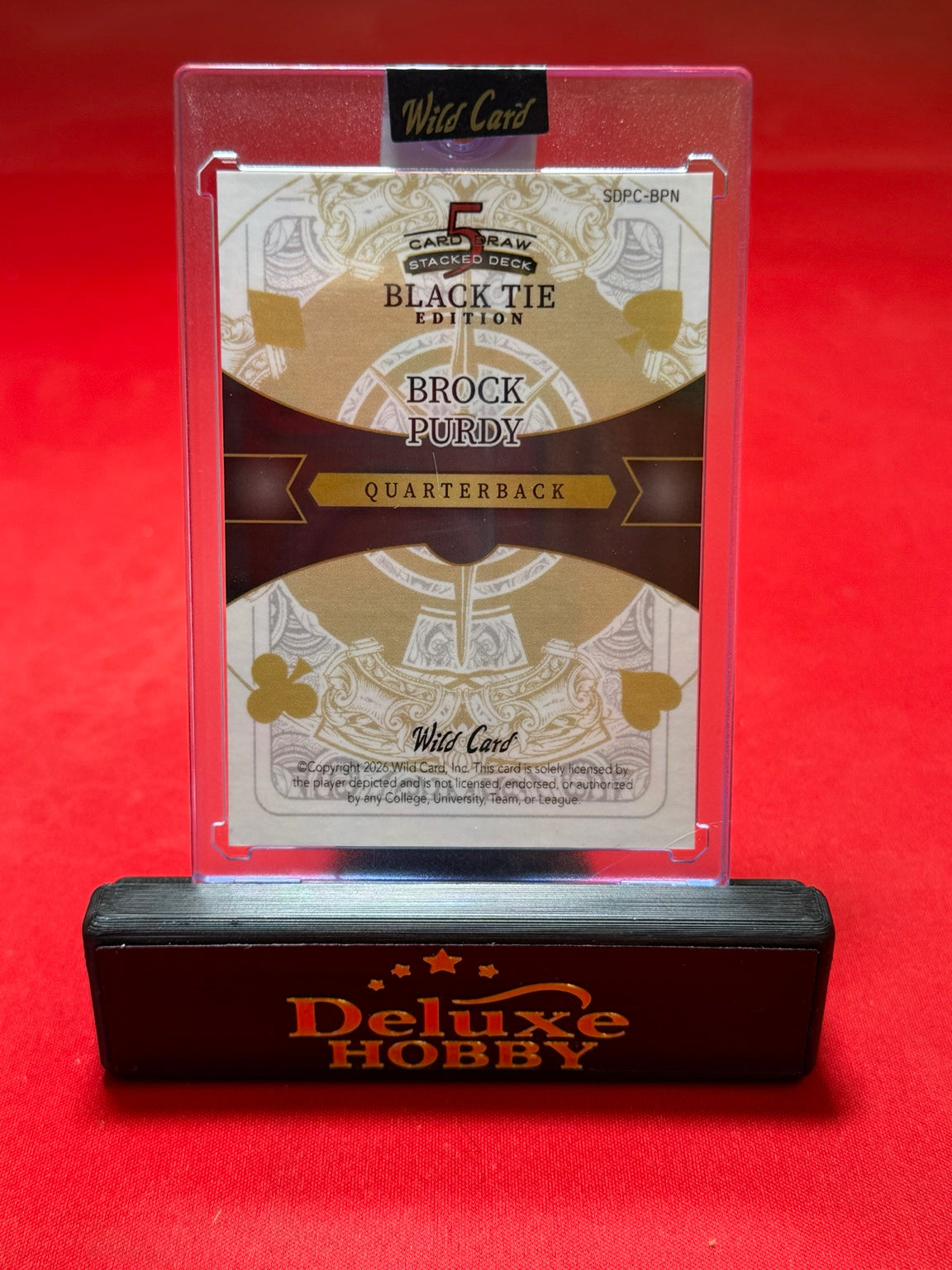Brock Purdy 1/1 back