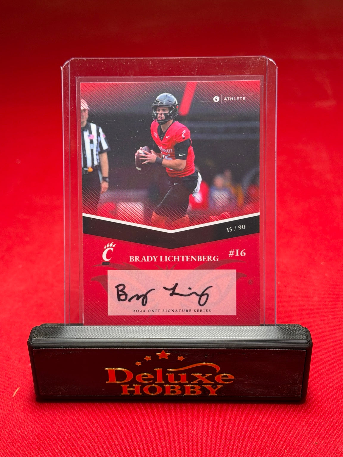 Brady Lichtenberg 2024 ONIT autograph 15/90 front