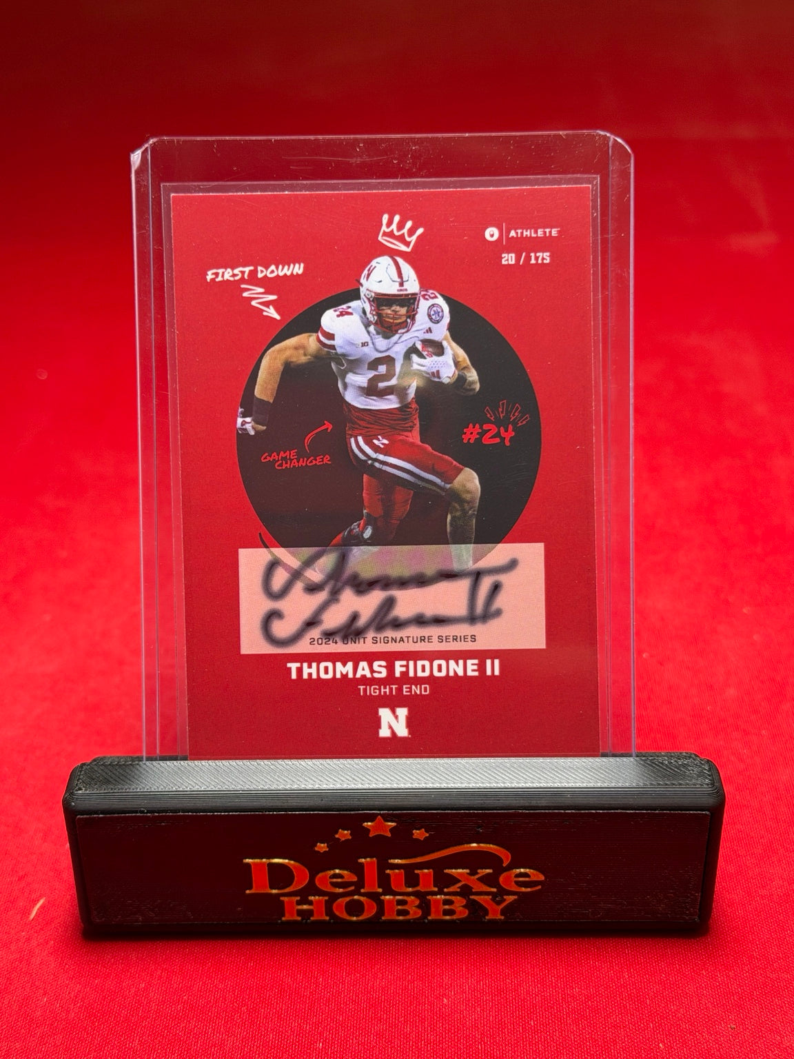 Thomas Fidone II 2024 ONIT autograph 20/175 front