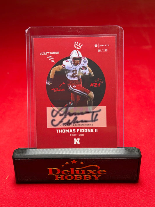 Thomas Fidone II 2024 ONIT autograph 20/175 front