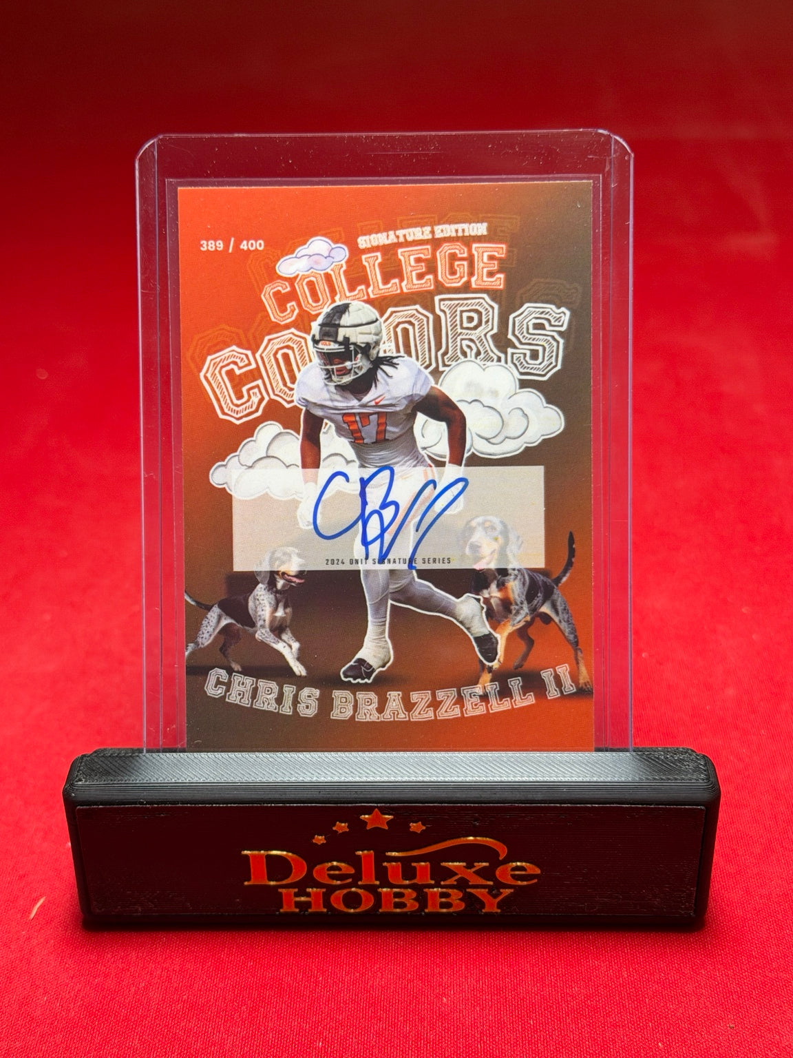 Chris Brazzell II 2024 ONIT autograph 389/400 front