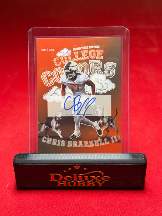 Chris Brazzell II 2024 ONIT autograph 389/400 front