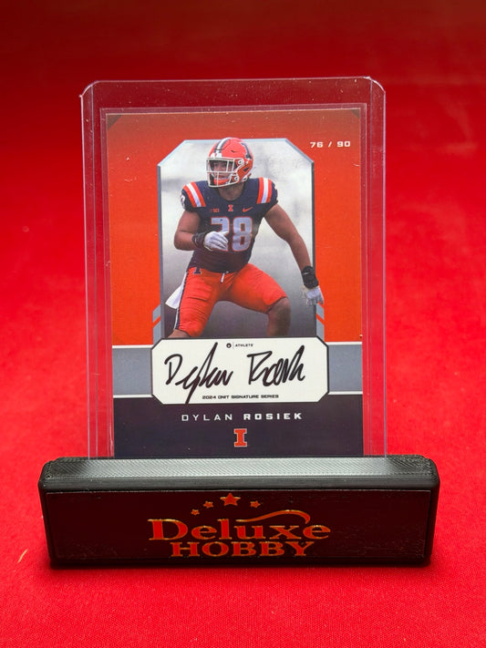 Dylan Rosiek 2024 ONIT autograph 76/90 front