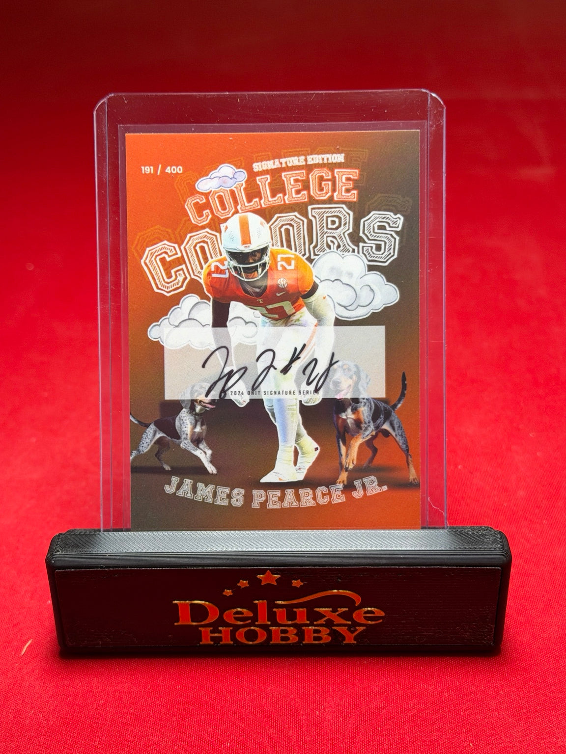 James Pearce Jr. 2024 ONIT autograph 191/400 front